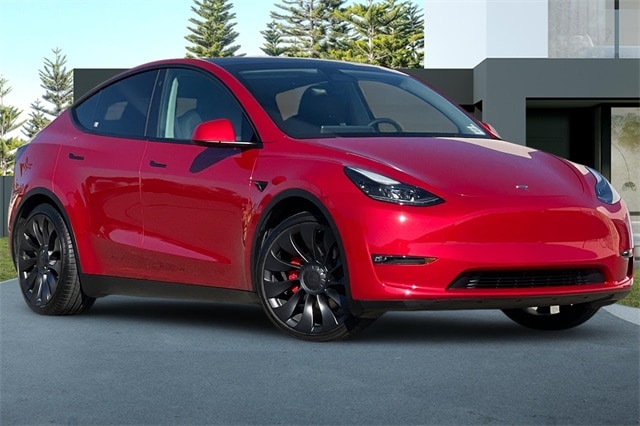 Used 2023 Tesla Model Y Performance with VIN 7SAYGDEF6PF605254 for sale in Fremont, CA