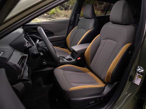 22023 Subaru Crosstrek Sport Front Seats