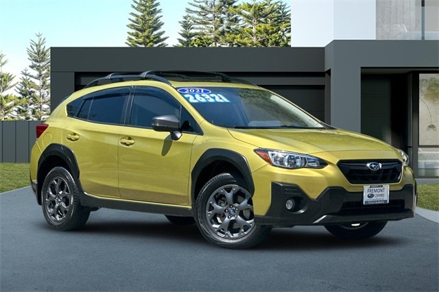 Used 2021 Subaru Crosstrek Sport with VIN JF2GTHSC3MH393576 for sale in Fremont, CA