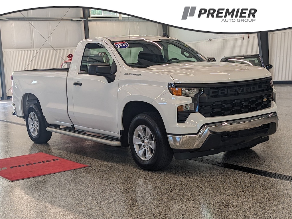 Used 2024 Chevrolet Silverado 1500 Work Truck Regular Cab Pickup