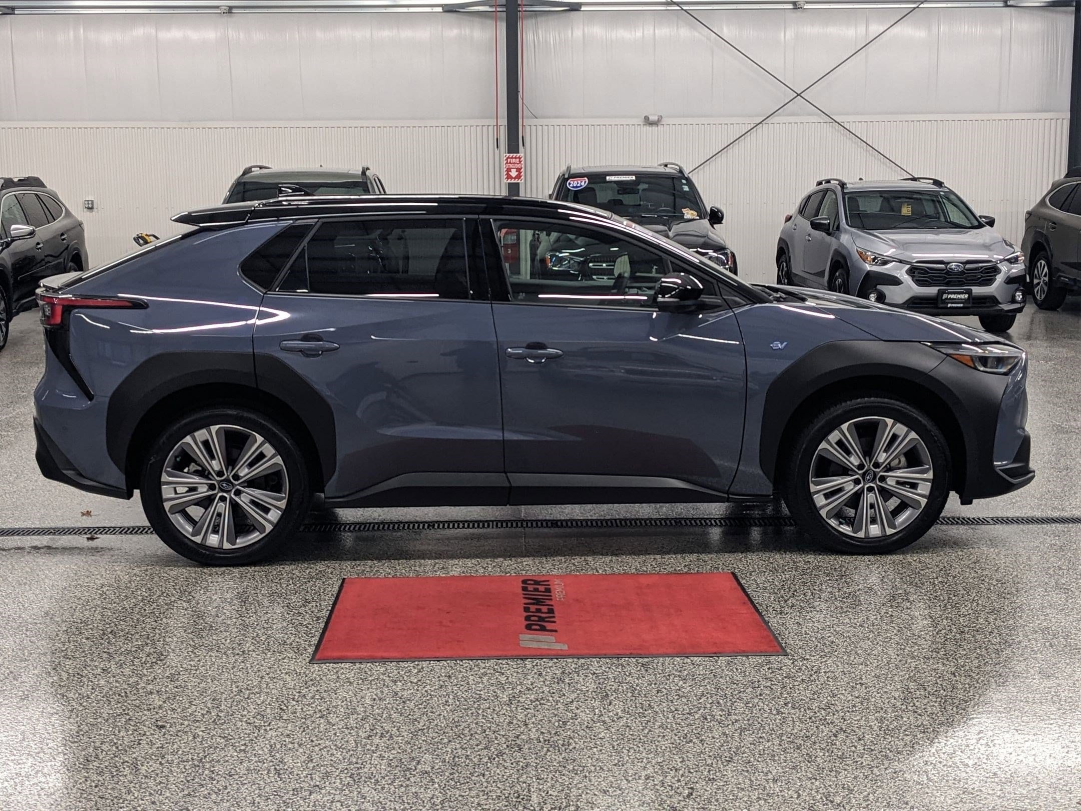 Certified 2024 Subaru Solterra Touring with VIN JTMABABAXRA036909 for sale in Branford, CT