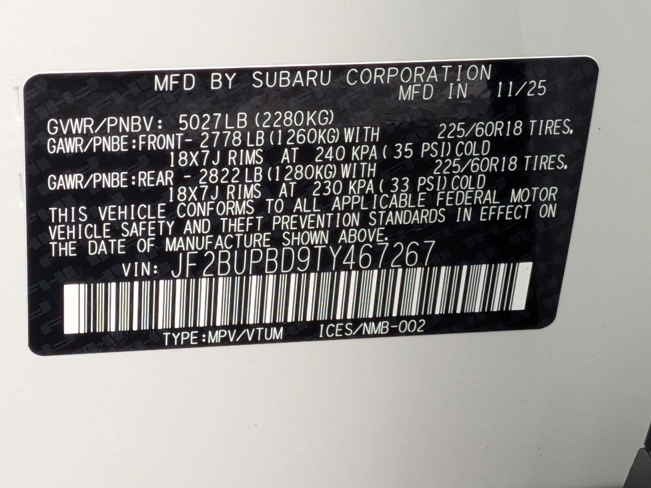 2026 Subaru Outback Premium - Photo 31