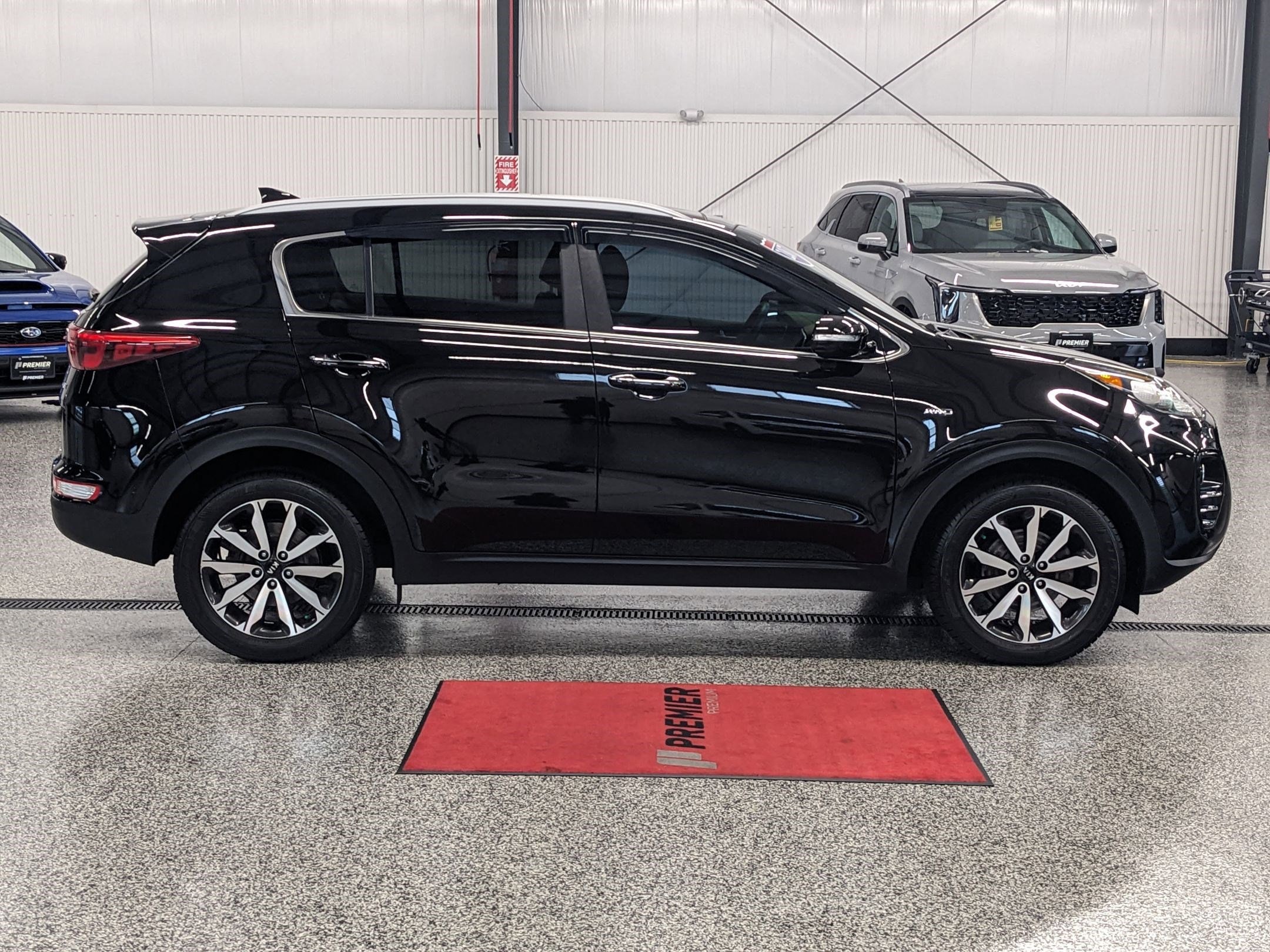 Used 2017 Kia Sportage EX with VIN KNDPNCAC3H7236655 for sale in Branford, CT