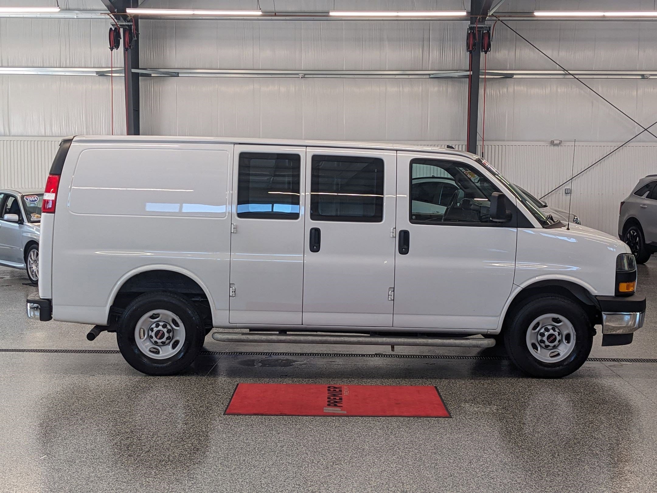 Used 2023 GMC Savana Cargo Work Van with VIN 1GTW7AFP3P1174455 for sale in Branford, CT