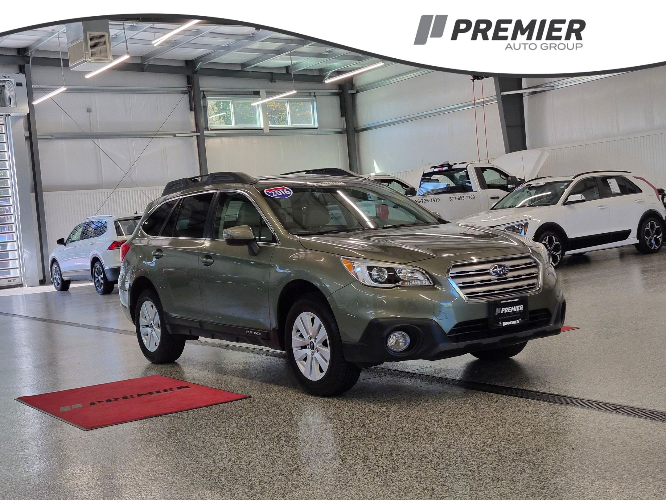 Used 2016 Subaru Outback Premium with VIN 4S4BSAHCXG3217017 for sale in Branford, CT