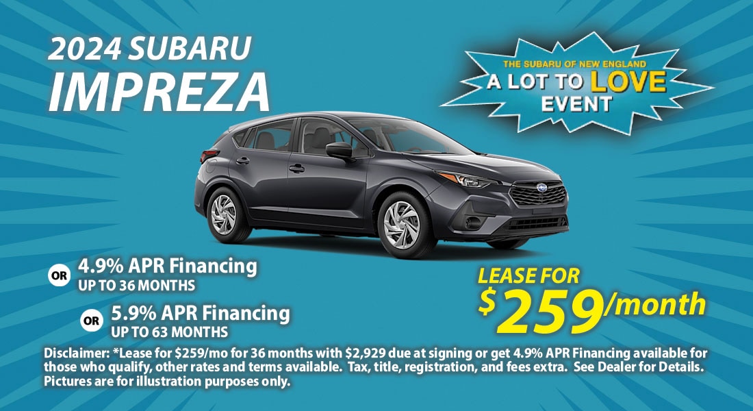 Subaru Lease Offers Monthly Subaru Specials Premier Subaru