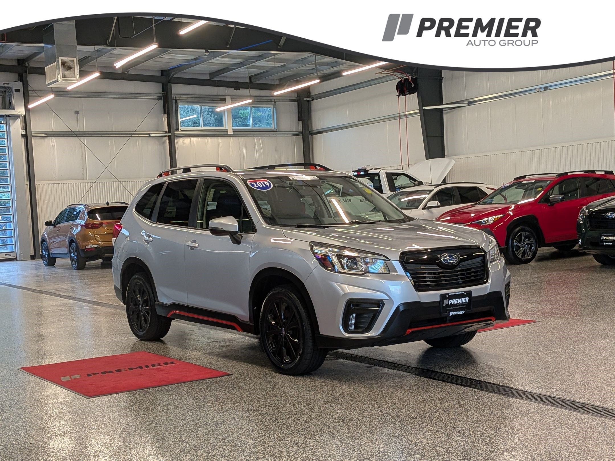 Used 2019 Subaru Forester Sport with VIN JF2SKAJC3KH580688 for sale in Branford, CT