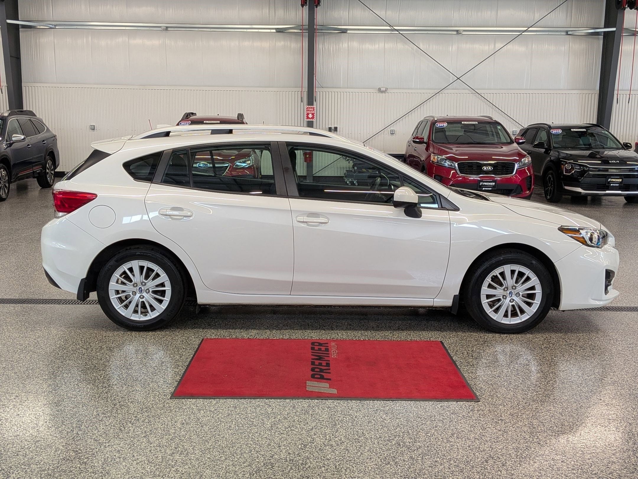 Used 2018 Subaru Impreza Premium with VIN 4S3GTAB66J3744439 for sale in Branford, CT