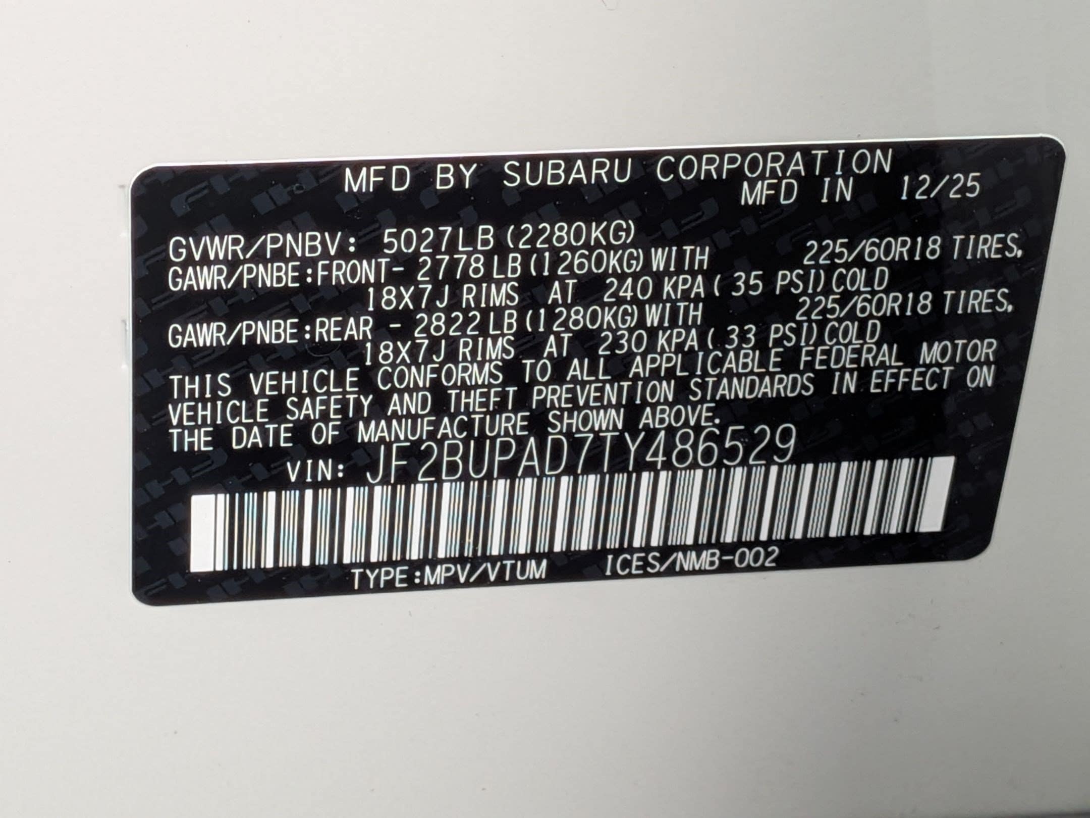 2026 Subaru Outback Premium - Photo 28