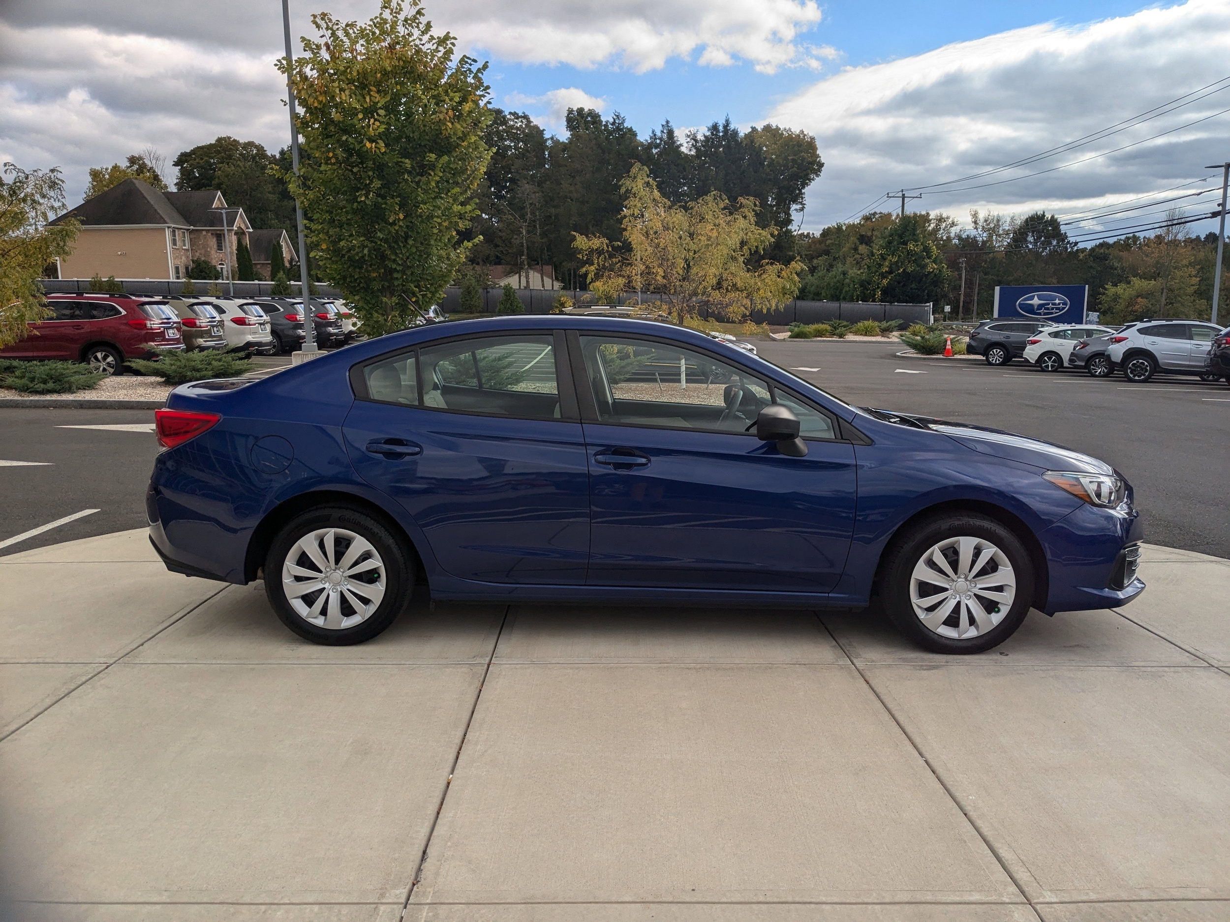 Certified 2022 Subaru Impreza Base with VIN 4S3GKAB63N3604986 for sale in Middlebury, CT