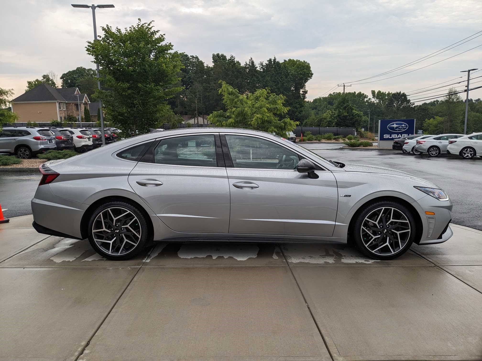 Used 2021 Hyundai Sonata N Line with VIN 5NPEK4JC3MH127222 for sale in Middlebury, CT