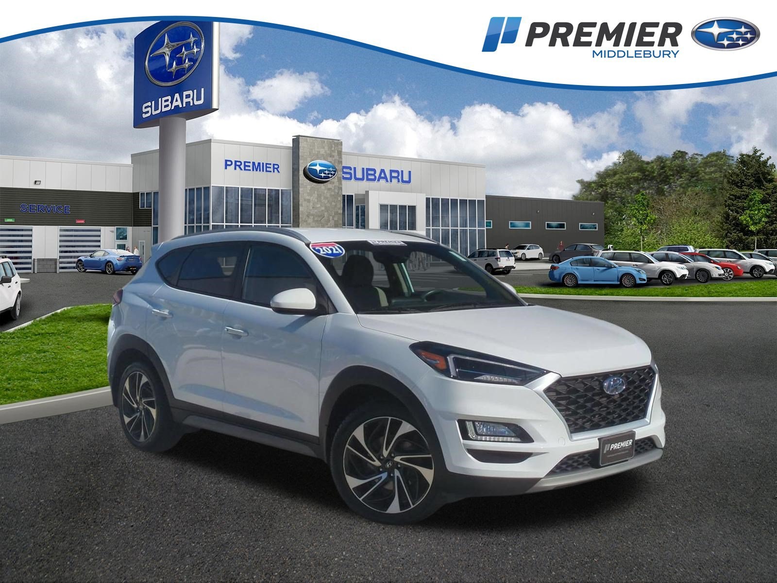 Used 2021 Hyundai Tucson Sport with VIN KM8J3CAL1MU300663 for sale in Middlebury, CT