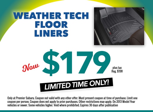 weather tech floor liners