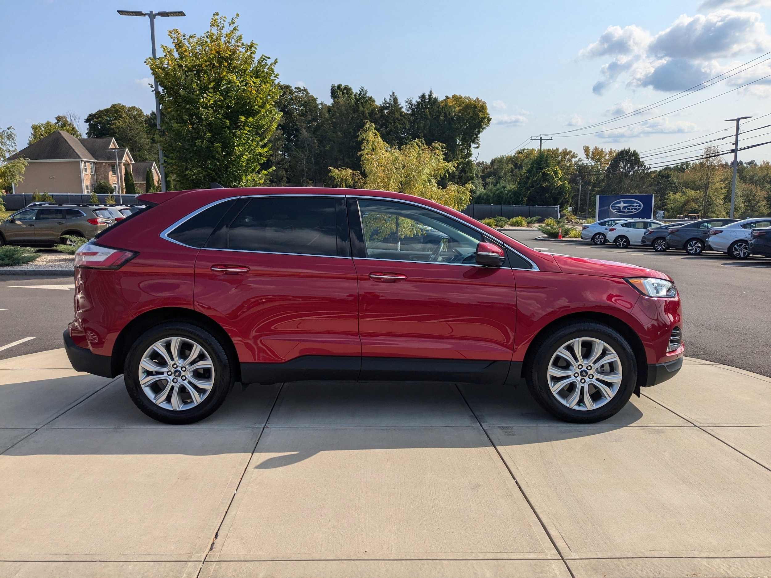 Used 2020 Ford Edge Titanium with VIN 2FMPK4K9XLBB61160 for sale in Middlebury, CT