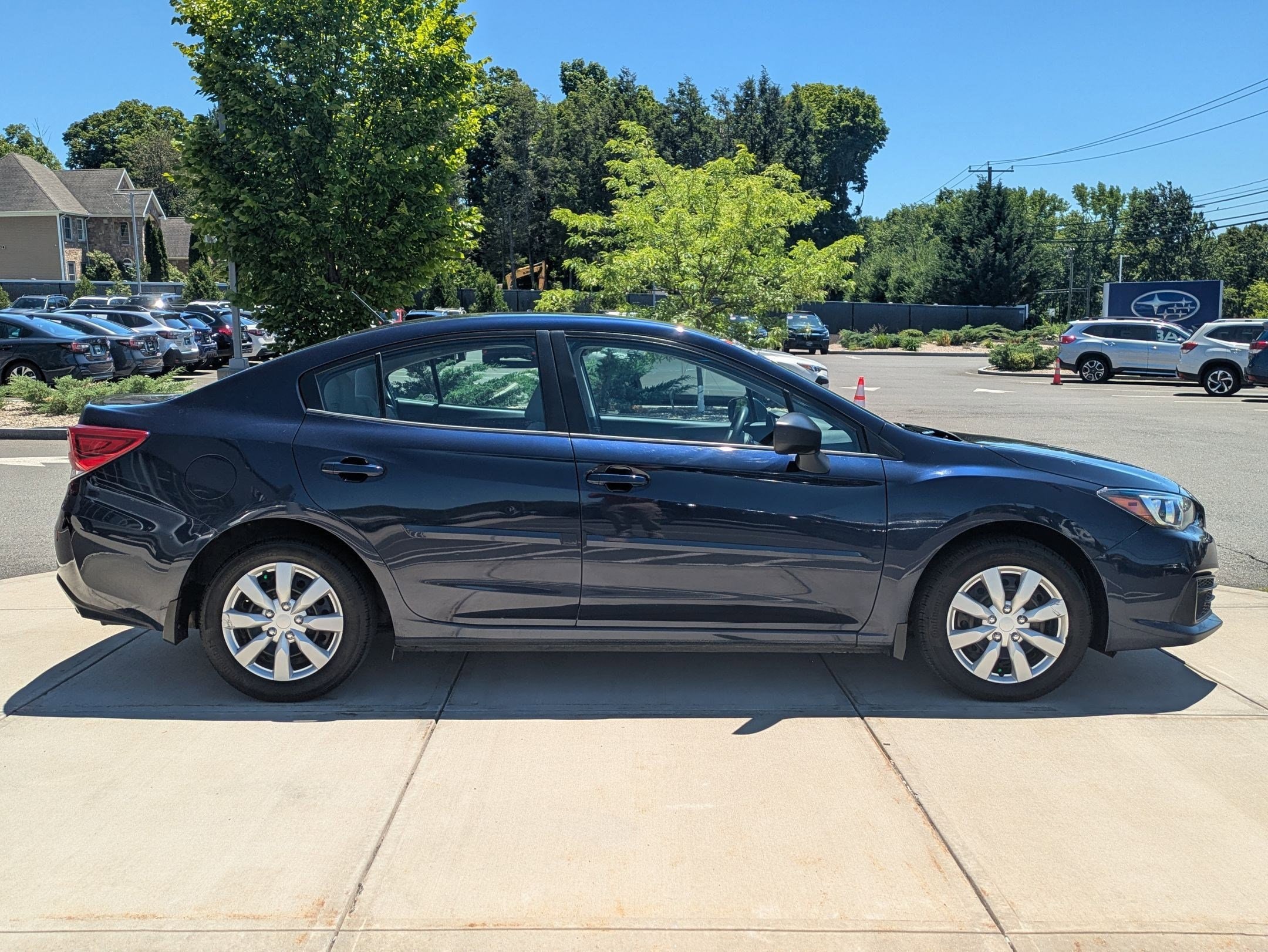 Used 2020 Subaru Impreza Base with VIN 4S3GKAB62L3607925 for sale in Middlebury, CT