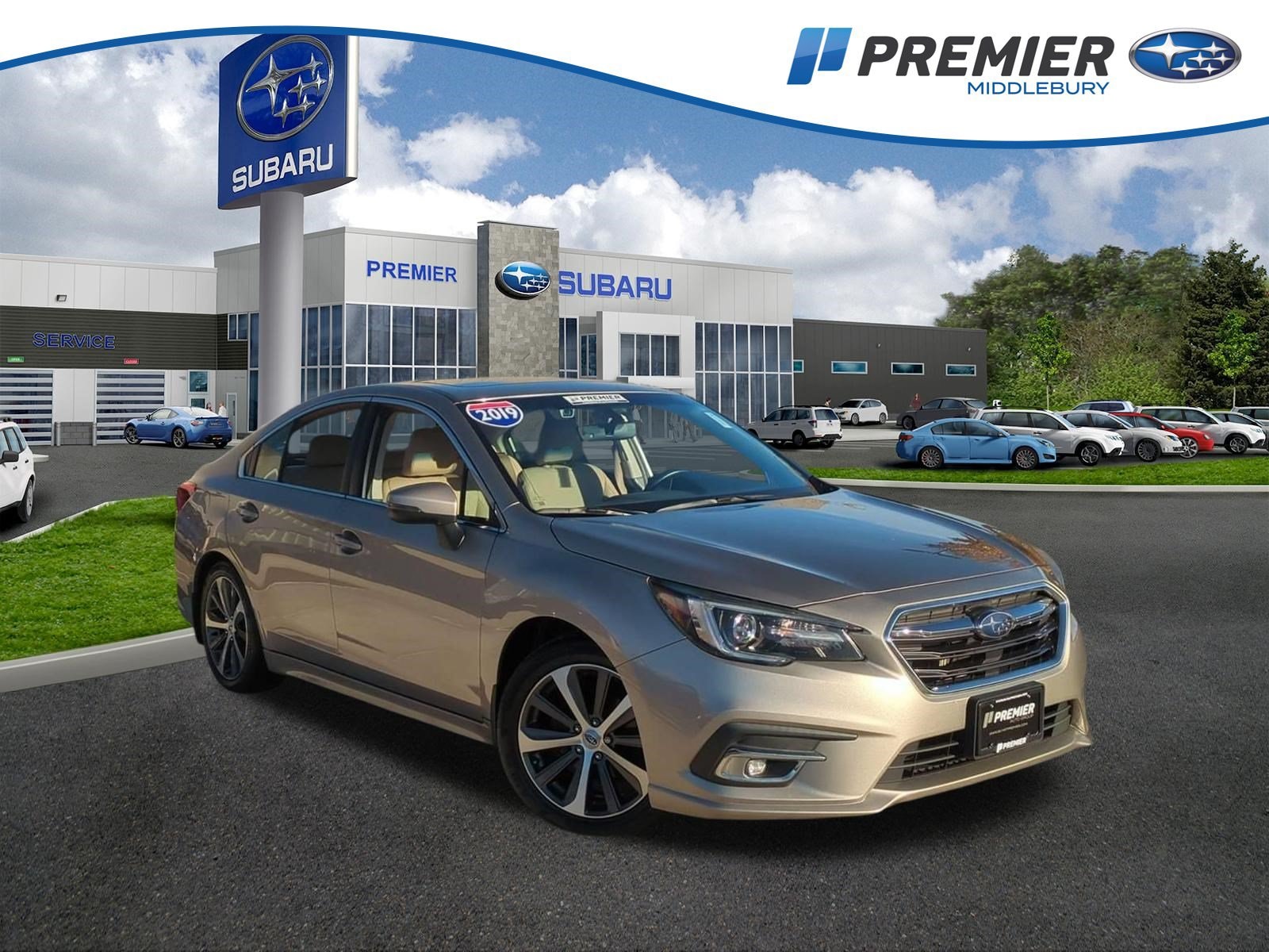 Used 2019 Subaru Legacy Limited with VIN 4S3BNAN62K3034505 for sale in Middlebury, CT