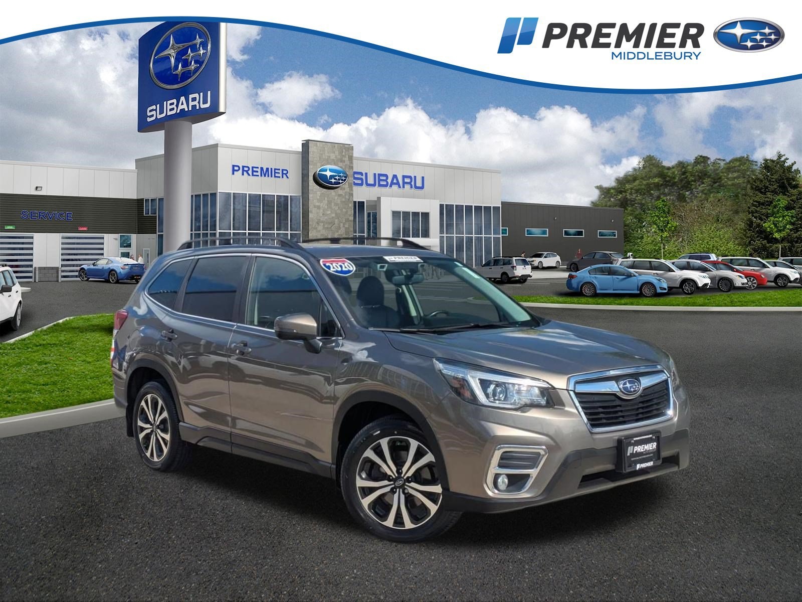 Used 2020 Subaru Forester Limited with VIN JF2SKASC6LH488815 for sale in Middlebury, CT