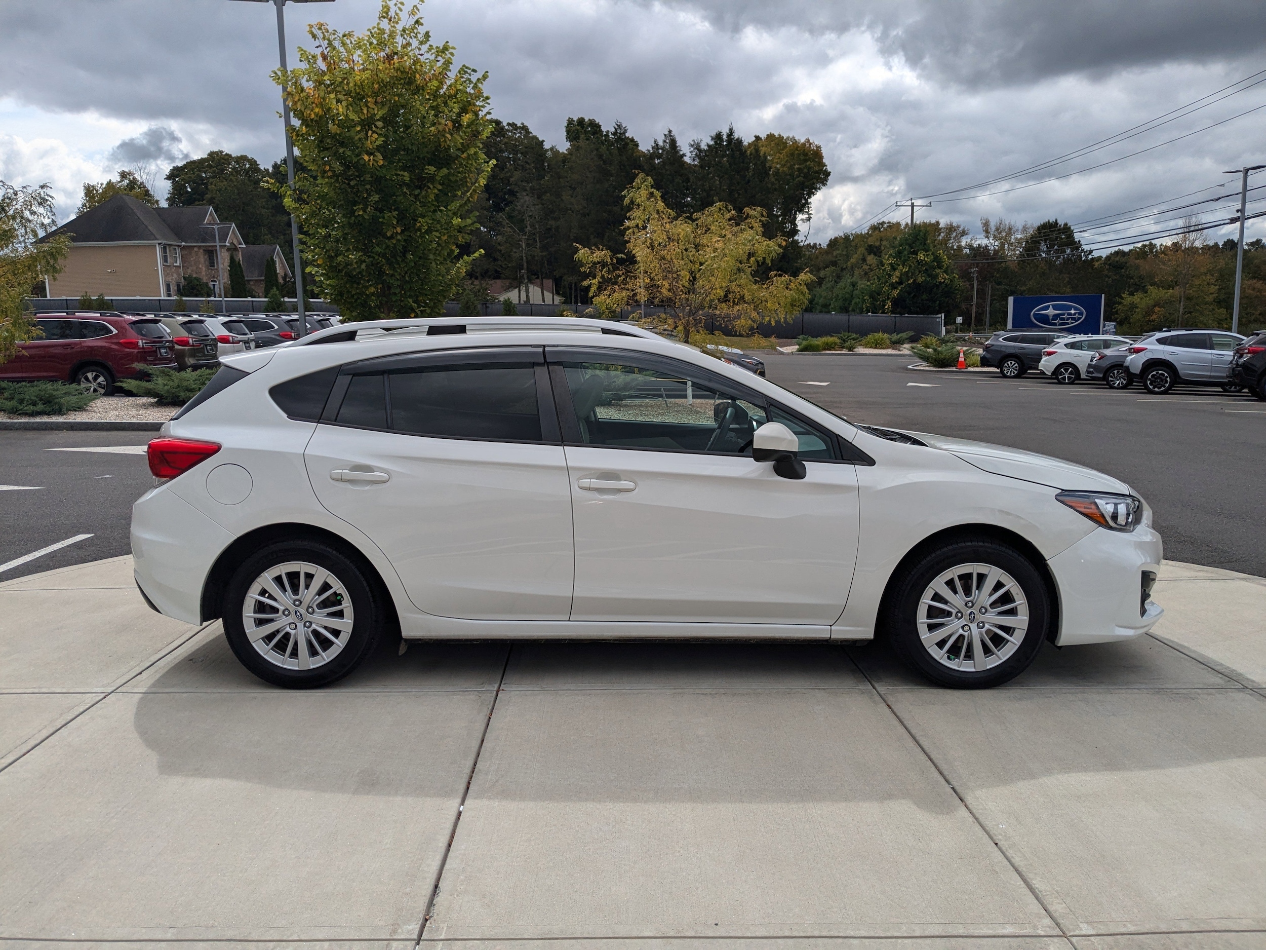 Used 2017 Subaru Impreza Premium with VIN 4S3GTAB65H3721907 for sale in Middlebury, CT