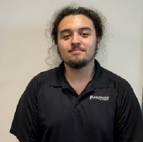 Staff member Izaiah Andujar from 7c42da34f910