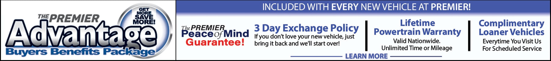 the premier advantage buyers benefits package