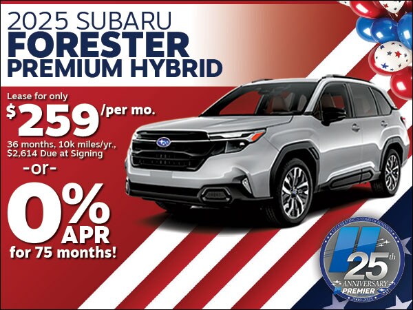New Vehicle Specials | Premier Subaru Middlebury