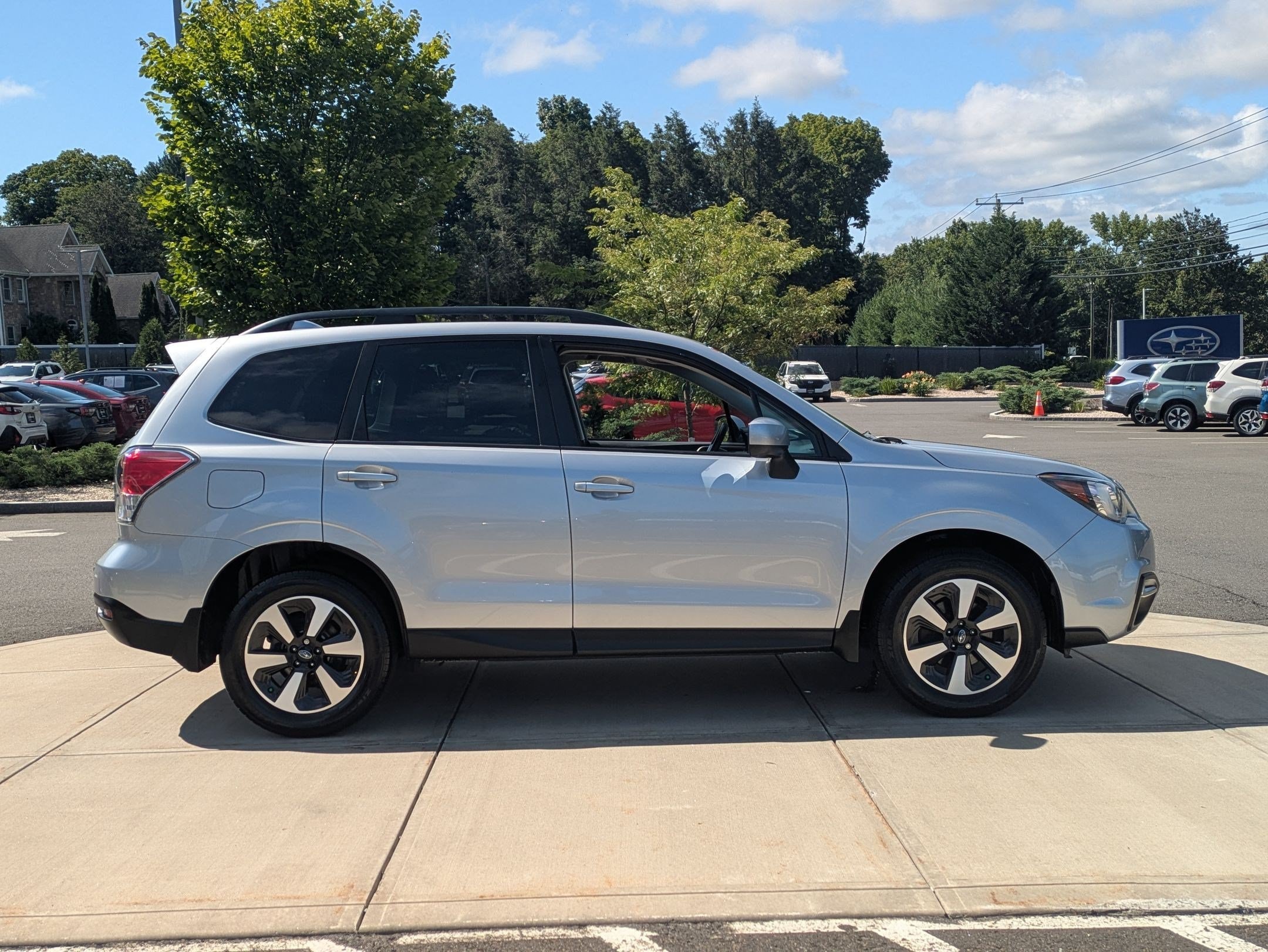 Used 2018 Subaru Forester Premium with VIN JF2SJAEC7JH555059 for sale in Middlebury, CT
