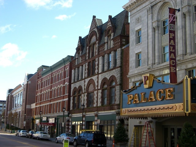 Image of Downtown Waterbury Connecticut