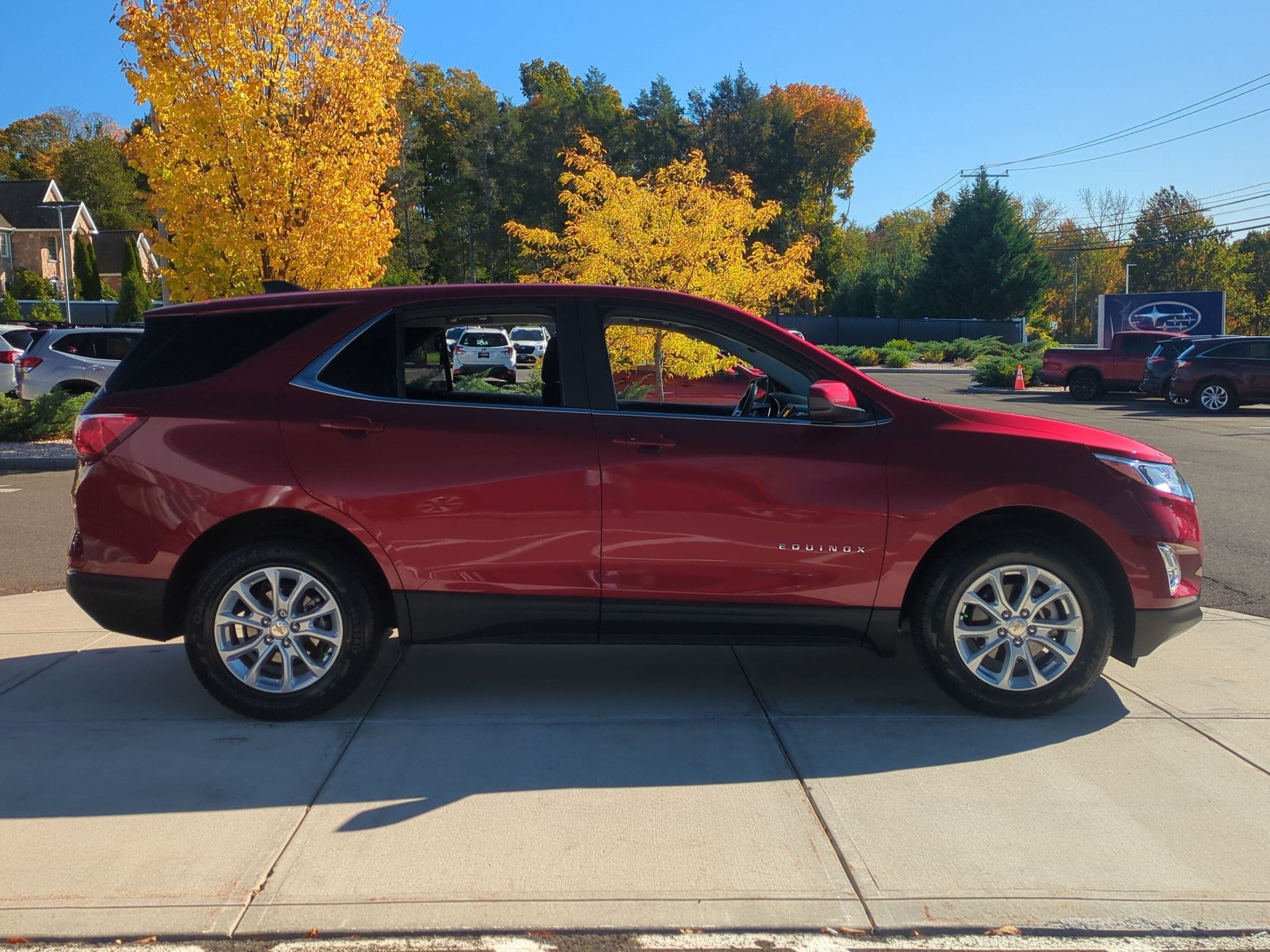 Certified 2021 Chevrolet Equinox LT with VIN 2GNAXUEV0M6121675 for sale in Middlebury, CT
