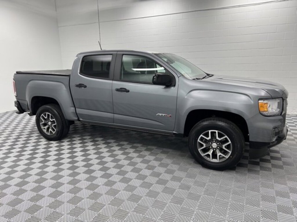 Used 2021 GMC Canyon For Sale at Tasca Buick GMC Woonsocket RI VIN 1GTG6FEN0M1160805