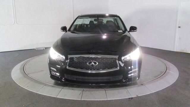 Certified 2014 INFINITI Q50 Premium with VIN JN1BV7AP1EM675180 for sale in Burlington, VT