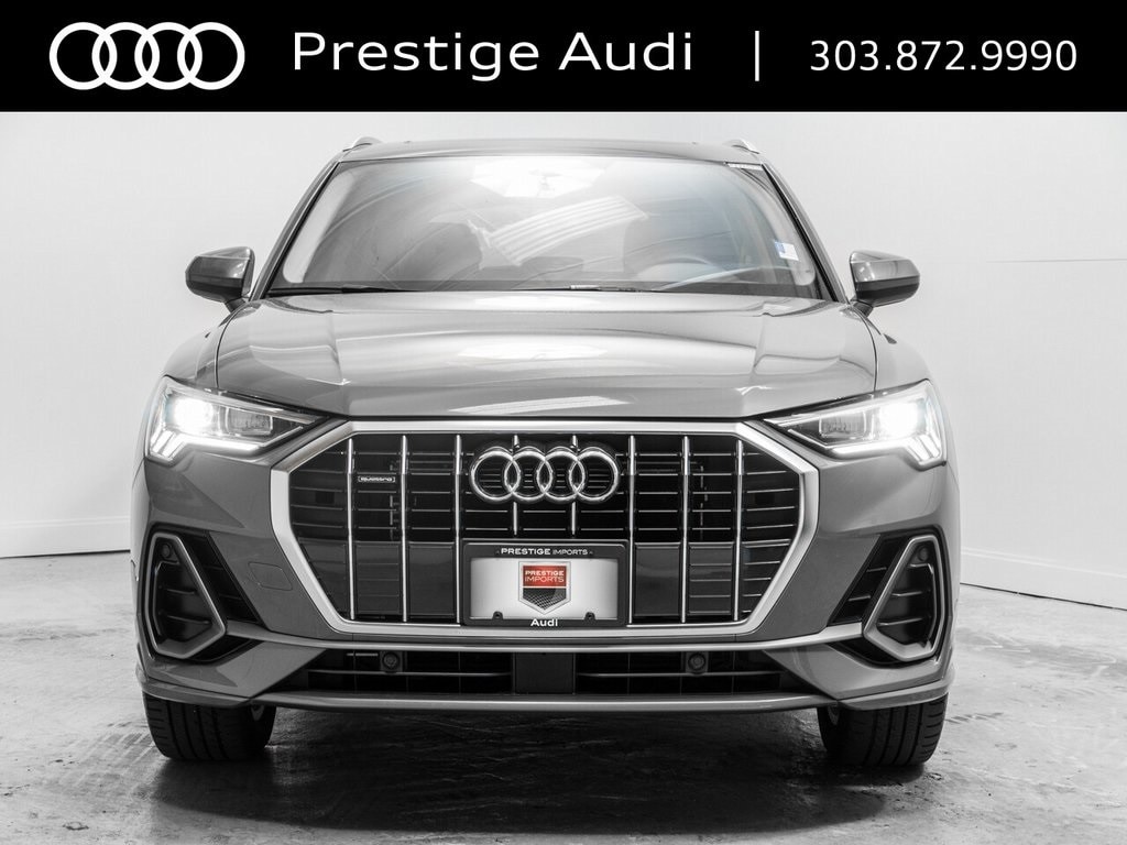 Used 2021 Audi Q3 S Line Premium Plus with VIN WA1EECF38M1048057 for sale in Lakewood, CO