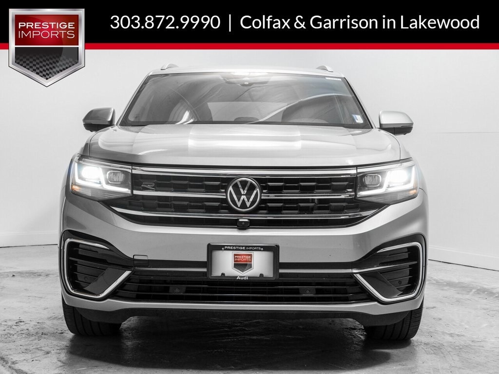 Used 2021 Volkswagen Atlas Cross Sport SEL Premium R-Line with VIN 1V2FE2CA9MC205511 for sale in Lakewood, CO