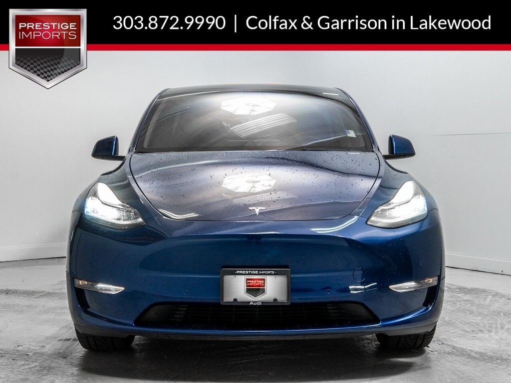 Used 2022 Tesla Model Y Long Range with VIN 7SAYGDEE8NF320799 for sale in Lakewood, CO