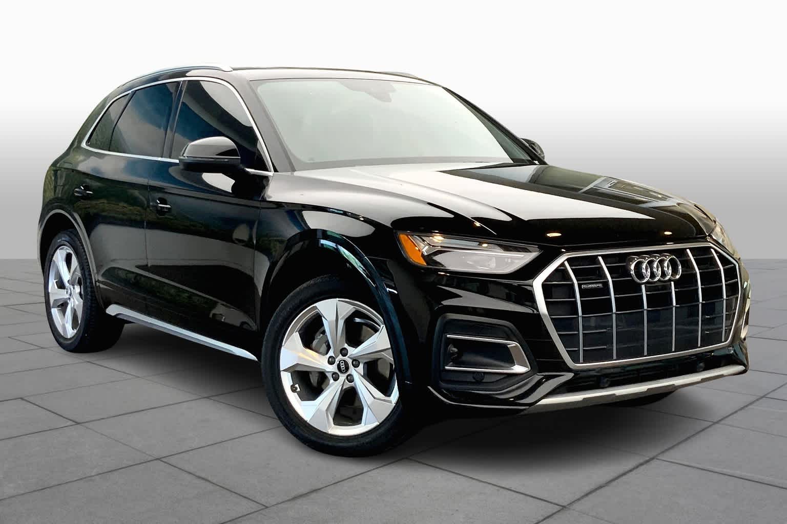 Used 2021 Audi Q5 Premium Plus with VIN WA1BAAFY4M2090671 for sale in Houston, TX