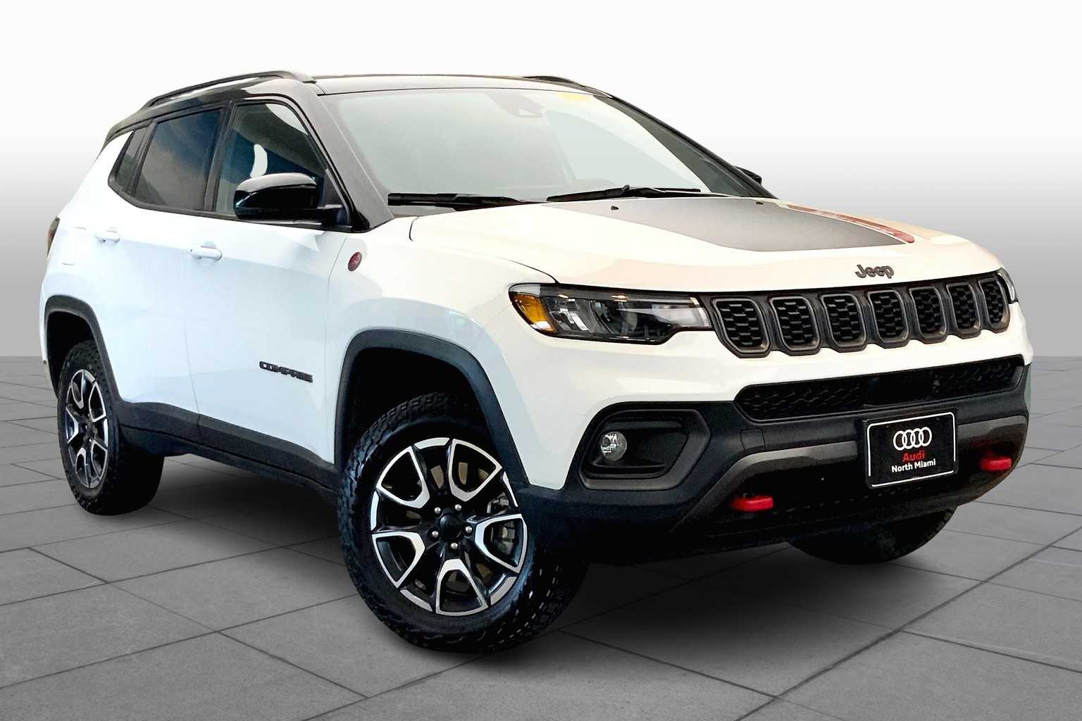 Used 2024 Jeep Compass Trailhawk with VIN 3C4NJDDN5RT144854 for sale in Miami, FL