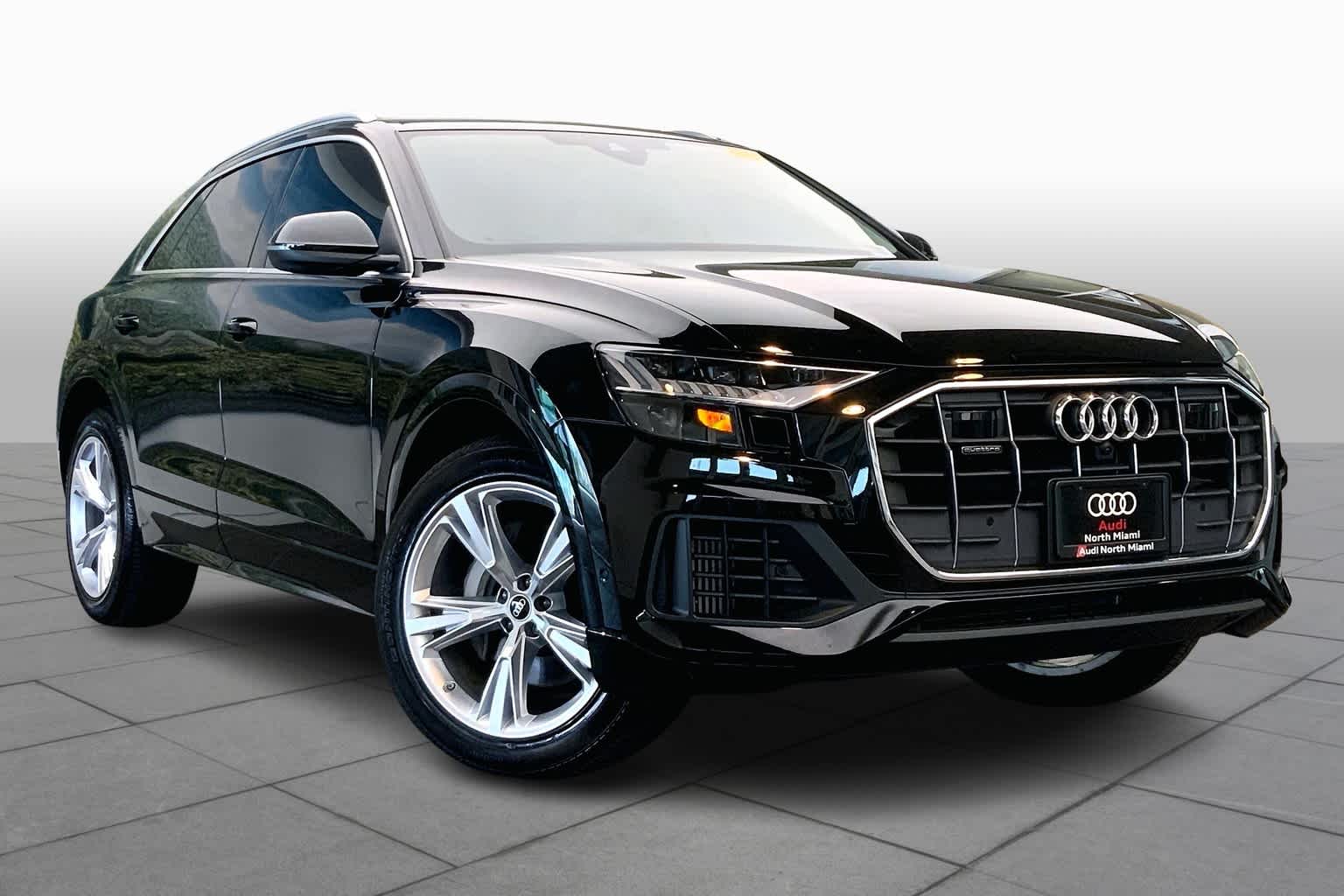 Certified 2023 Audi Q8 Premium Plus with VIN WA1BVBF13PD040608 for sale in North Miami, FL