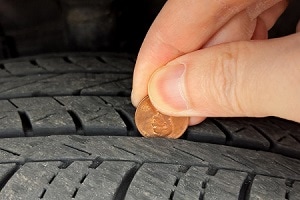 Tire Tread Penny Test