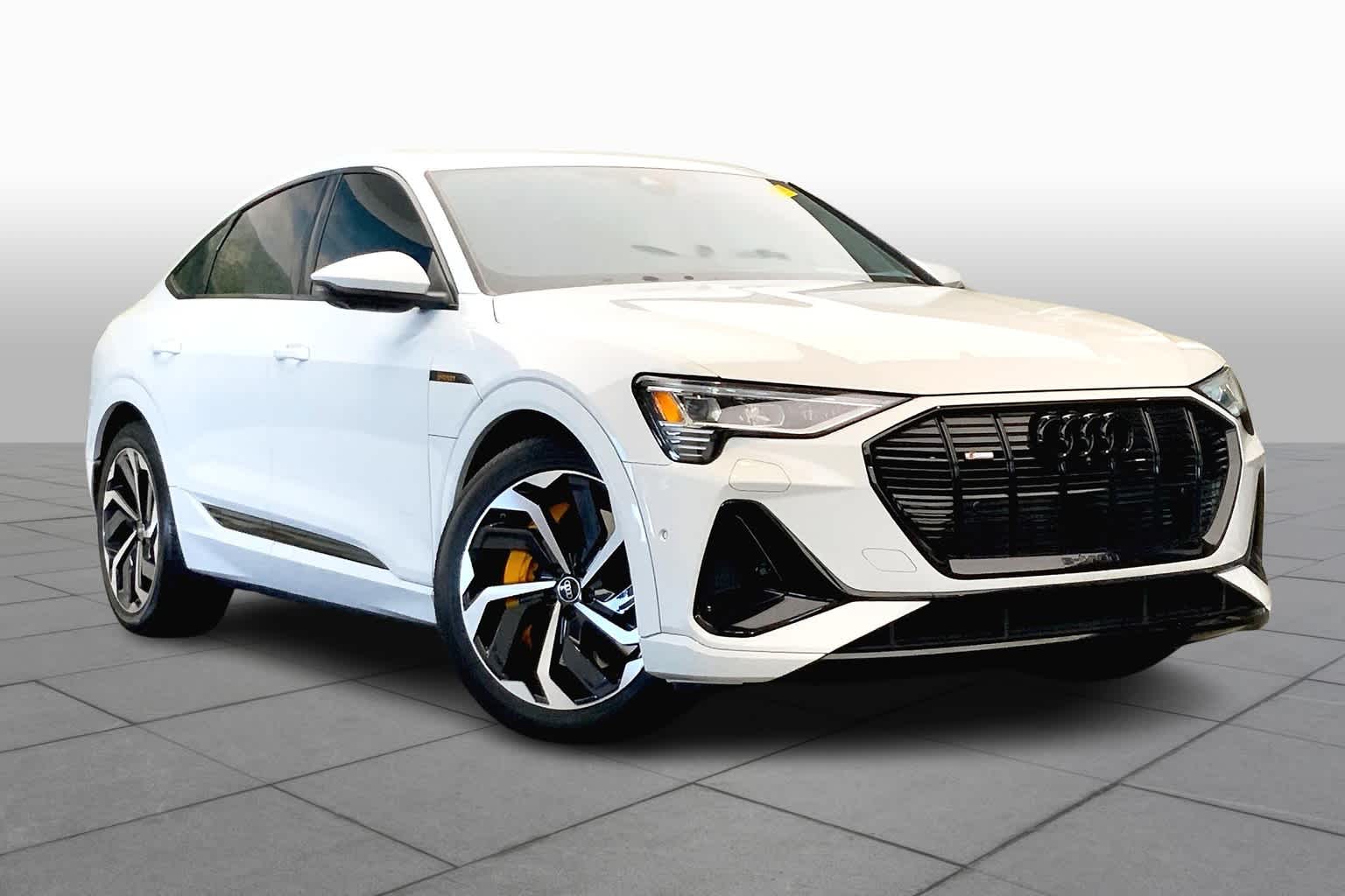 Used 2022 Audi e-tron Sportback Premium Plus with VIN WA12AAGE7NB037002 for sale in Houston, TX