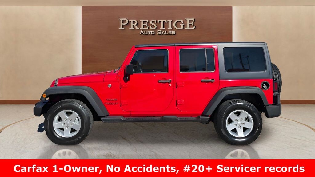 Used 2017 Jeep Wrangler JK Unlimited Unlimited Sport SUV