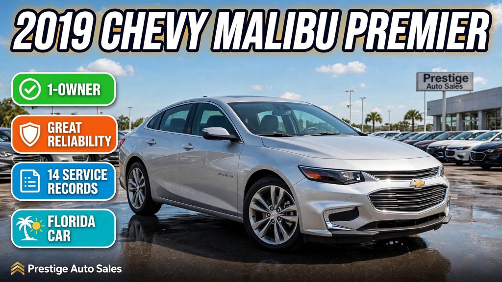 Used 2019 Chevrolet Malibu Premier Sedan