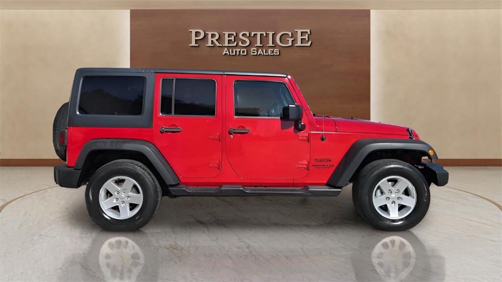 Used 2017 Jeep Wrangler JK Unlimited Unlimited Sport SUV