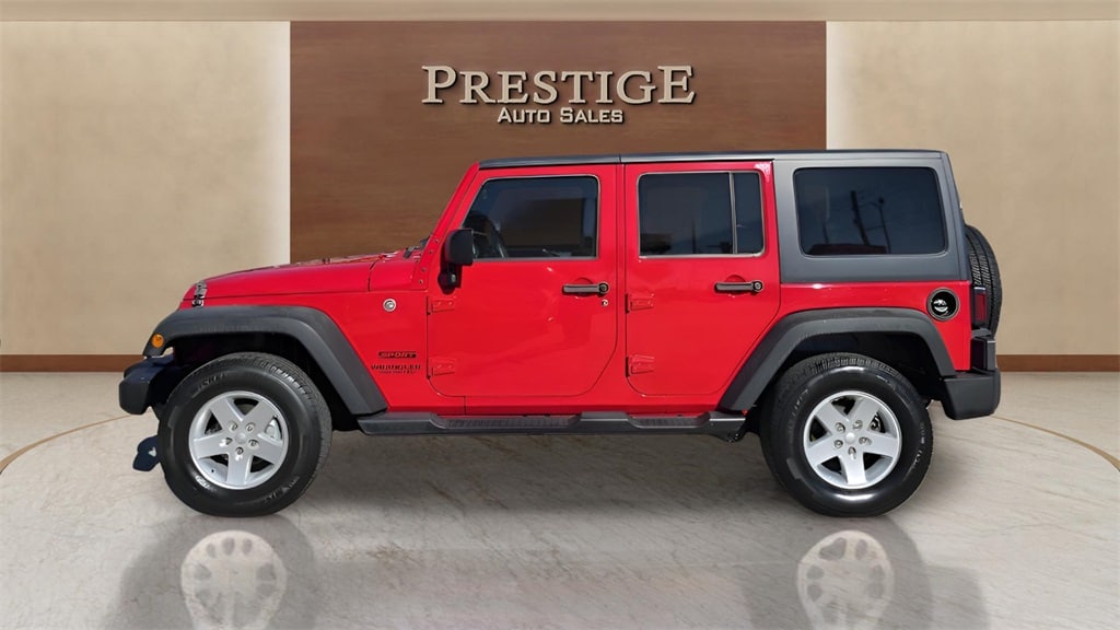 Used 2017 Jeep Wrangler JK Unlimited Unlimited Sport SUV