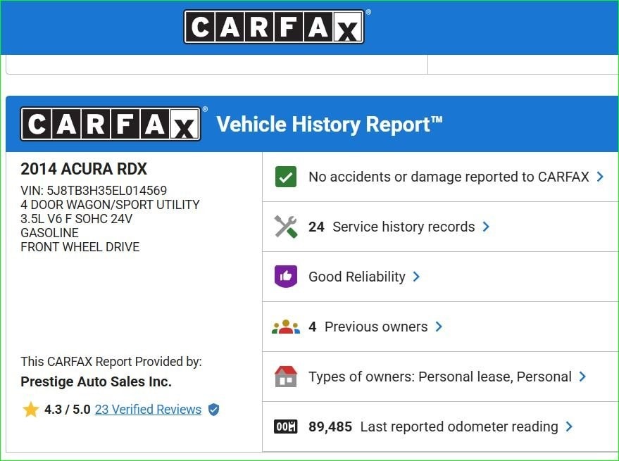 2014 Acura RDX Base's photo