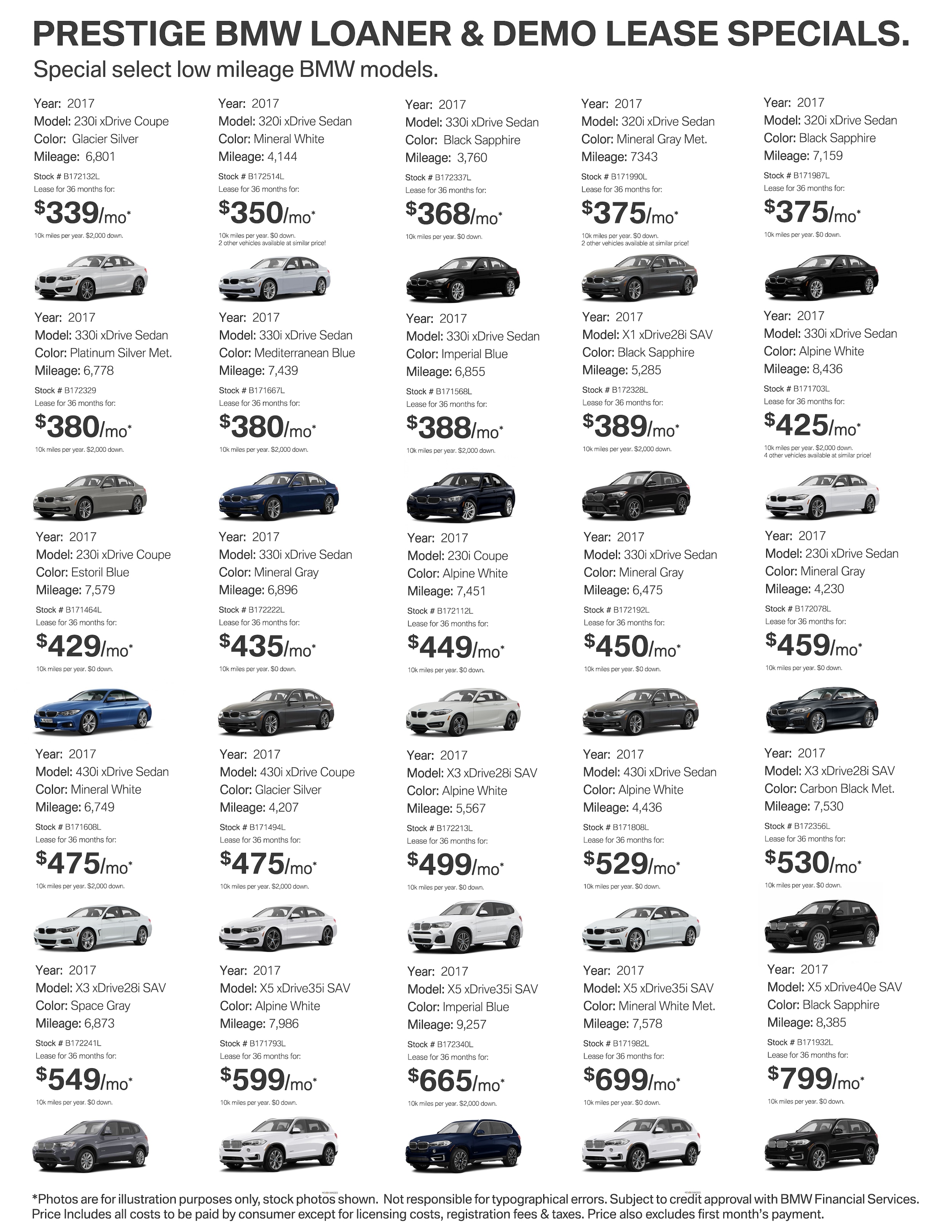 Service Loaner Specials | BMW of Ramsey