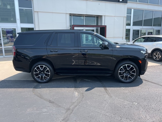 Used 2023 Chevrolet Tahoe RST with VIN 1GNSKRKD8PR273921 for sale in Eau Claire, WI