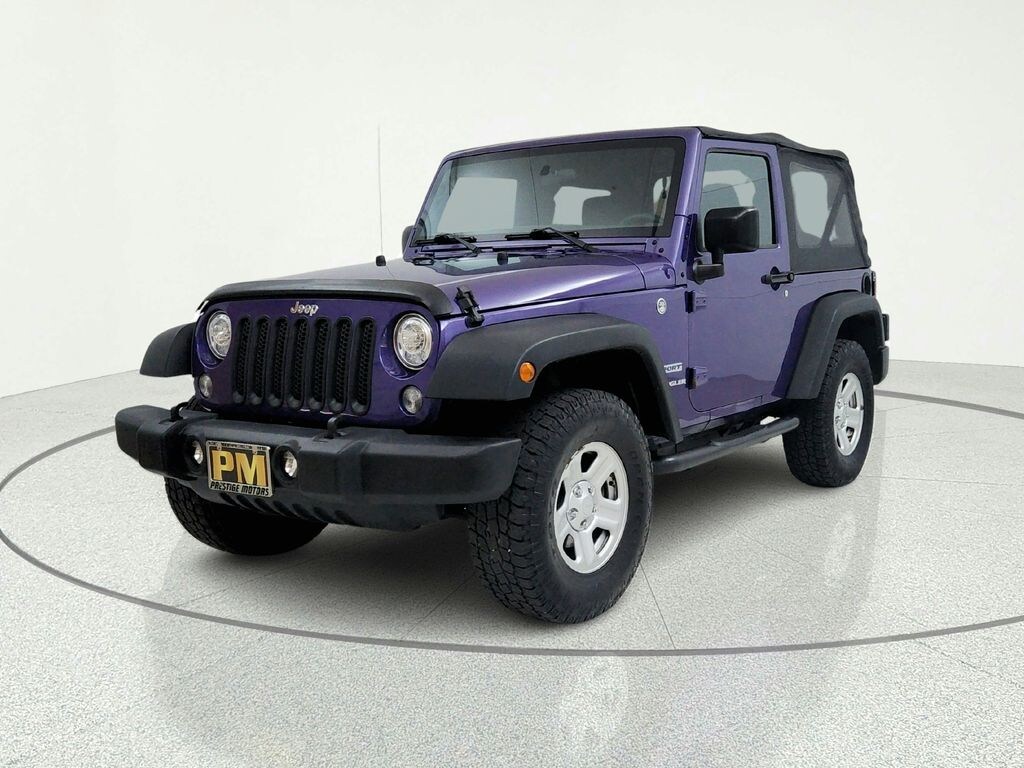 Used 2017 Jeep Wrangler JK Sport 4x4 SUV