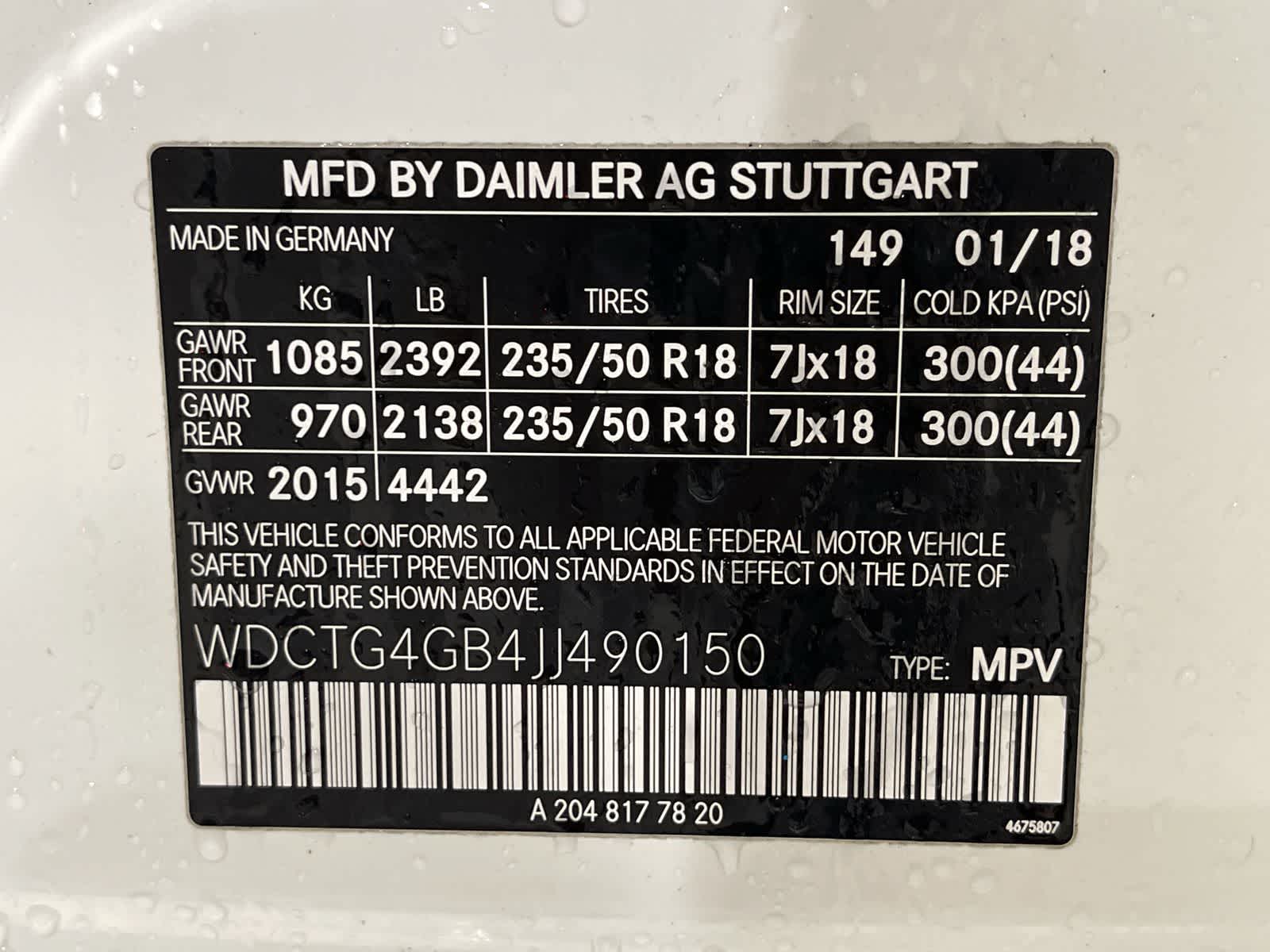 Thumbnail: 2018 Mercedes-Benz GLA - 33