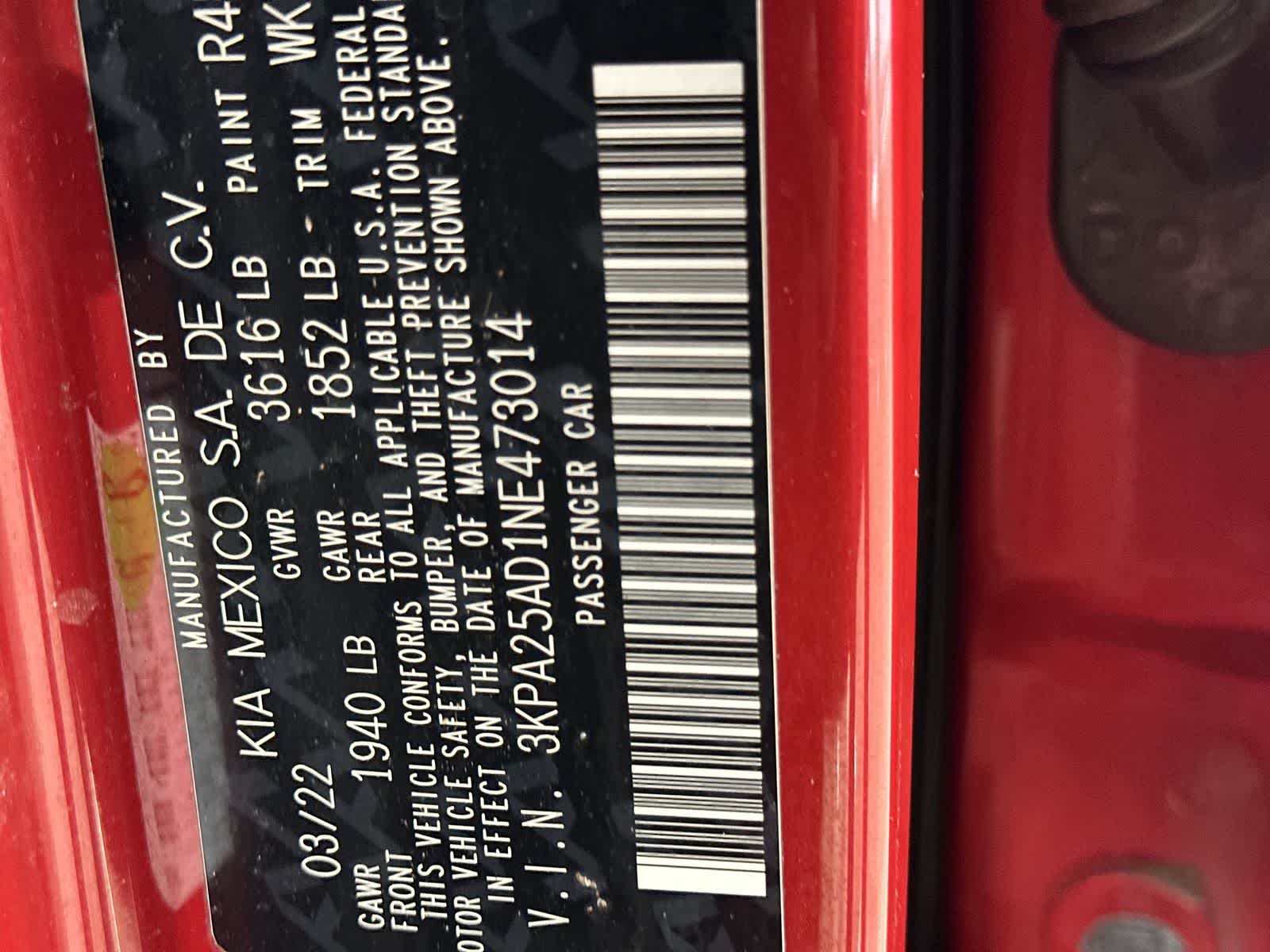 Thumbnail: 2022 Kia Rio - 33