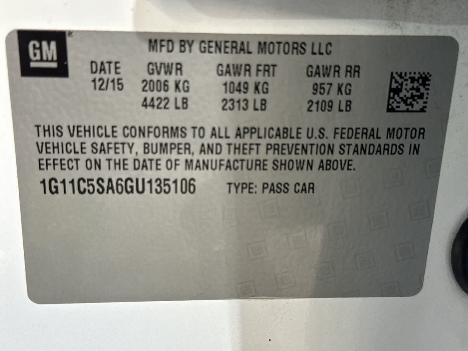 Thumbnail: 2016 Chevrolet Malibu - 33