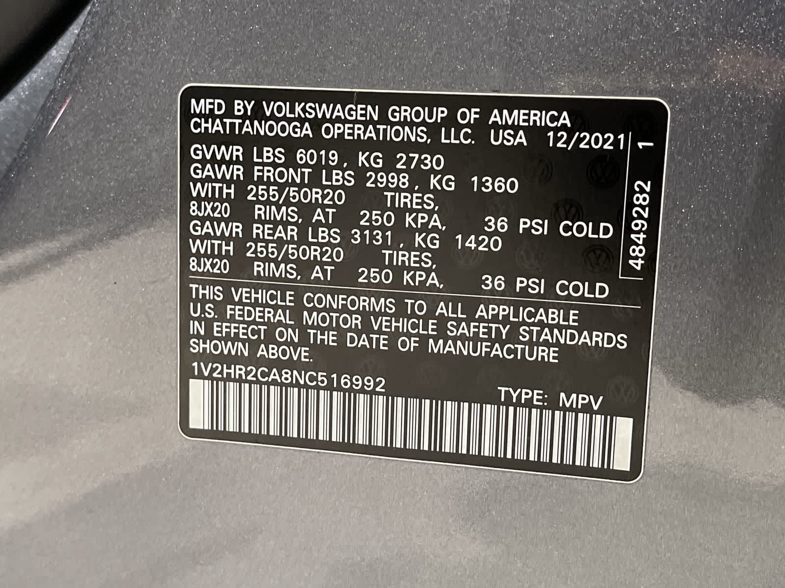 Thumbnail: 2022 Volkswagen Atlas - 33